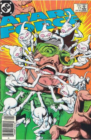 Atari Force 17 (Newsstand) published by DC with cover art by Ed Hannigan