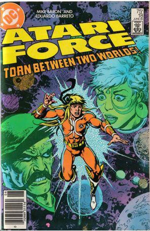 Atari Force 18 (Newsstand) published by DC with cover art by Paris Cullins