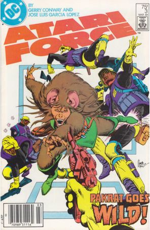 Atari Force 3 (Newsstand) published by DC with cover art by José Luis García-López