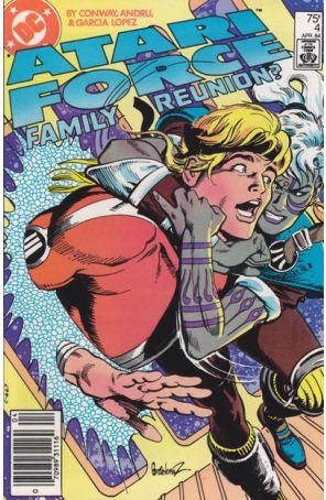 Atari Force 4 (Newsstand) published by DC with cover art by José Luis García-López