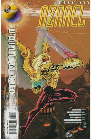 Azrael 1000000 published by DC with cover art by Pat Garrahy