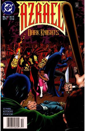 Azrael 11 (Newsstand) published by DC with cover art by Barry Kitson