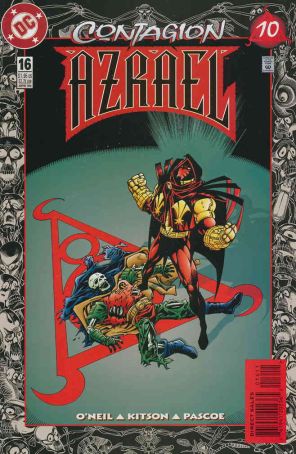 Azrael 16 published by DC with cover art by Barry Kitson