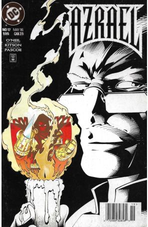 Azrael 17 (Newsstand) published by DC with cover art by Barry Kitson
