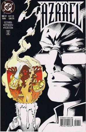 Azrael 17 published by DC with cover art by Barry Kitson