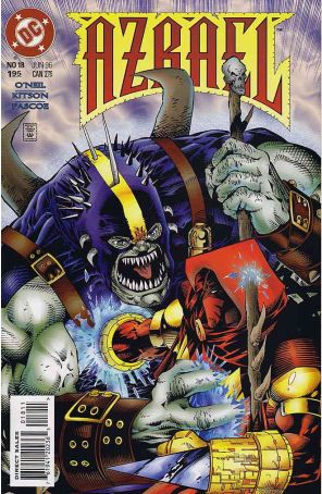 Azrael 18 published by DC with cover art by Barry Kitson