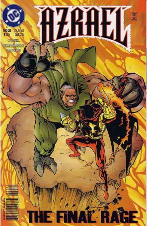 Azrael 20 published by DC with cover art by Barry Kitson