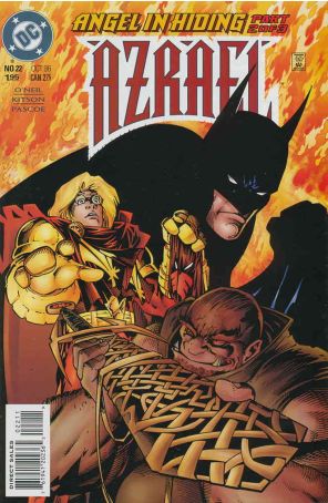 Azrael 22 published by DC with cover art by Barry Kitson