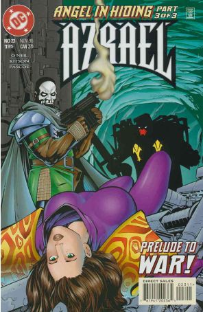 Azrael 23 published by DC with cover art by Barry Kitson