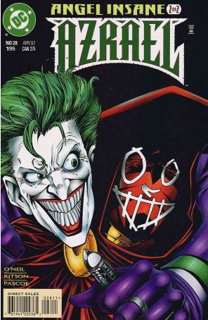 Azrael 28 published by DC with cover art by Barry Kitson