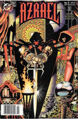 Azrael 3 (Newsstand) published by DC with cover art by Barry Kitson