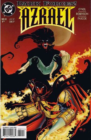 Azrael 31 published by DC with cover art by Roger Robinson