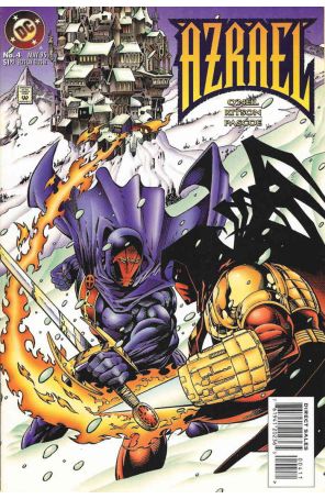 Azrael 4 published by DC with cover art by Barry Kitson