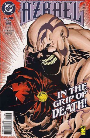 Azrael 46 published by DC with cover art by Roger Robinson