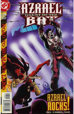 Azrael 48 published by DC with cover art by Roger Robinson