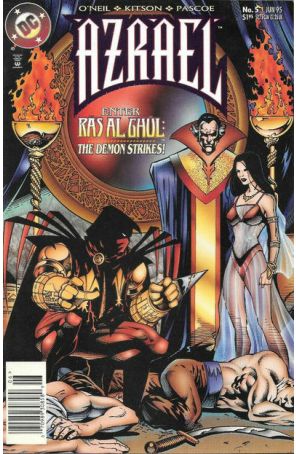 Azrael 5 (Newsstand) published by DC with cover art by Barry Kitson