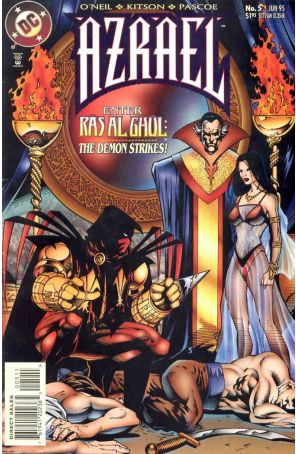 Azrael 5 published by DC with cover art by Barry Kitson