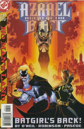 Azrael 57 published by DC with cover art by Roger Robinson