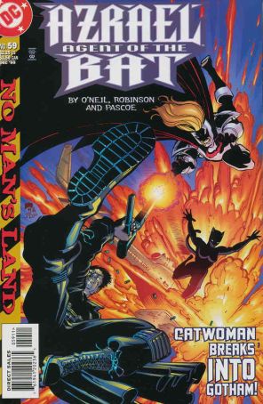 Azrael 59 published by DC with cover art by Roger Robinson