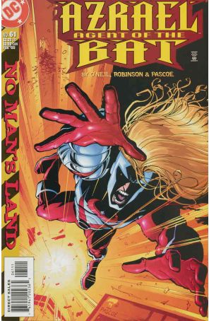 Azrael 61 published by DC with cover art by Roger Robinson