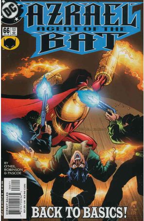 Azrael 66 published by DC with cover art by Roger Robinson