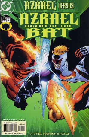 Azrael 68 published by DC with cover art by Roger Robinson