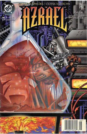 Azrael 7 (Newsstand) published by DC with cover art by Barry Kitson