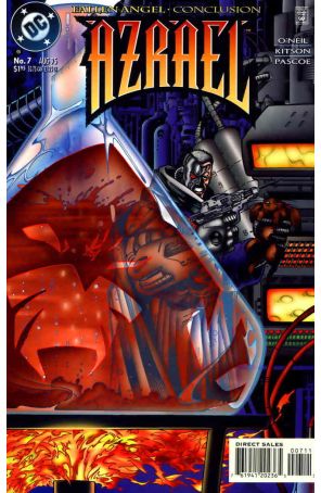 Azrael 7 published by DC with cover art by Barry Kitson