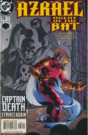 Azrael 78 published by DC with cover art by Tony Harris