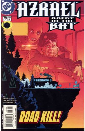 Azrael 79 published by DC with cover art by Tony Harris