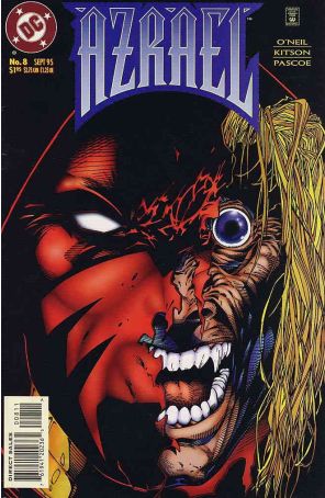 Azrael 8 published by DC with cover art by Barry Kitson