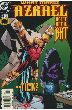Azrael 81 published by DC with cover art by Scott McDaniel
