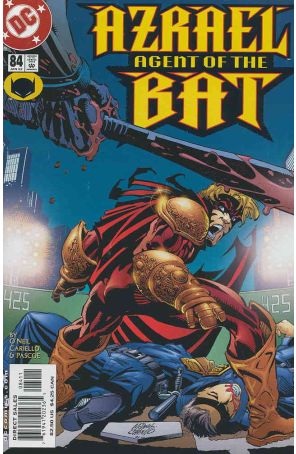 Azrael 84 published by DC with cover art by Scott McDaniel