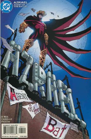 Azrael 85 published by DC with cover art by Scott McDaniel