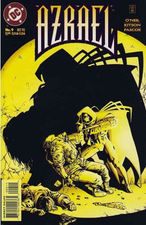 Azrael 9 published by DC with cover art by Barry Kitson