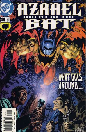 Azrael 90 published by DC with cover art by Mike Zeck