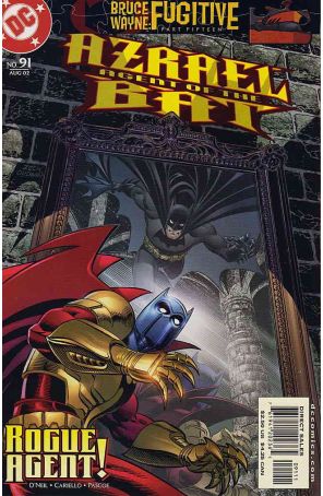 Azrael 91 published by DC with cover art by Mike Zeck