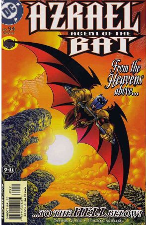 Azrael 94 published by DC with cover art by Mike Zeck