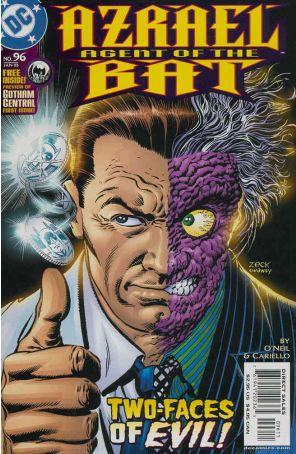 Azrael 96 published by DC with cover art by Mike Zeck