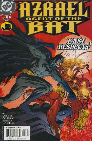 Azrael 99 published by DC with cover art by Mike Zeck