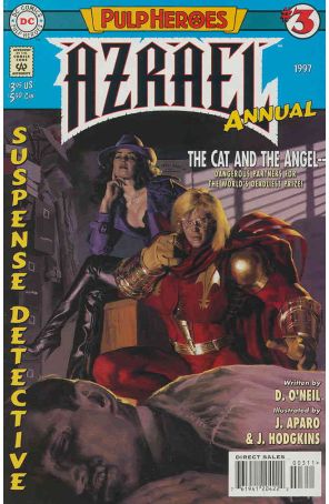 Azrael Annual 3 published by DC with cover art by Glen Orbik