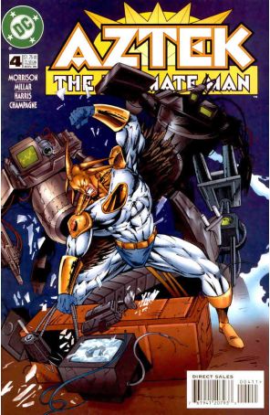 Aztek: The Ultimate Man 4 published by DC