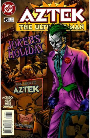 Aztek: The Ultimate Man 6 published by DC with cover art by Steve Lightle