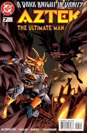 Aztek: The Ultimate Man 7 published by DC with cover art by Steve Lightle