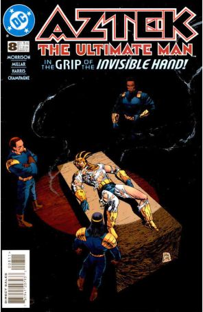 Aztek: The Ultimate Man 8 published by DC with cover art by Steve Lightle