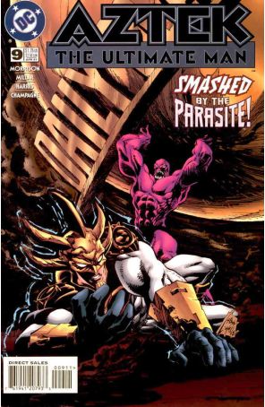 Aztek: The Ultimate Man 9 published by DC with cover art by Steve Lightle