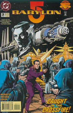 Babylon 5 2 published by DC with cover art by Michael Netzer