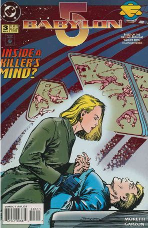Babylon 5 3 published by DC with cover art by Jerry Bingham