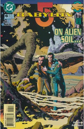 Babylon 5 6 published by DC with cover art by John Ridgway
