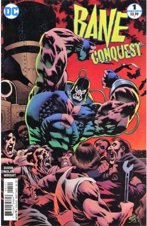 Bane Conquest 1A published by DC with cover art by Kelley Jones